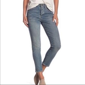 William Rast Cropped Mom Jeans